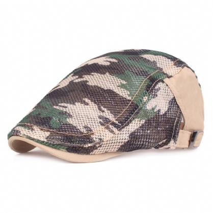 Zomer Mesh Baret Caps Camouflage Forward Caps
