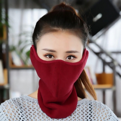 Mannen Vrouwen Rijden Antivries Gehoorbescherming Gezichtsmasker