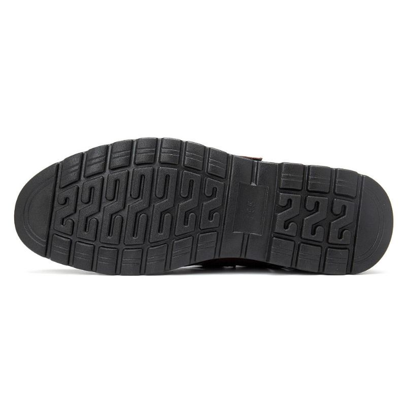 Heren Ademende Hollow Outs Lederen Hook Loop Oxfords