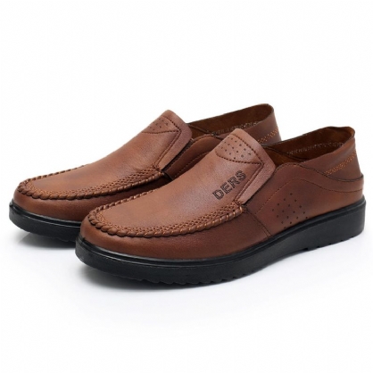 Microfiber Business Comfy Soft Sole Casual Oxfords