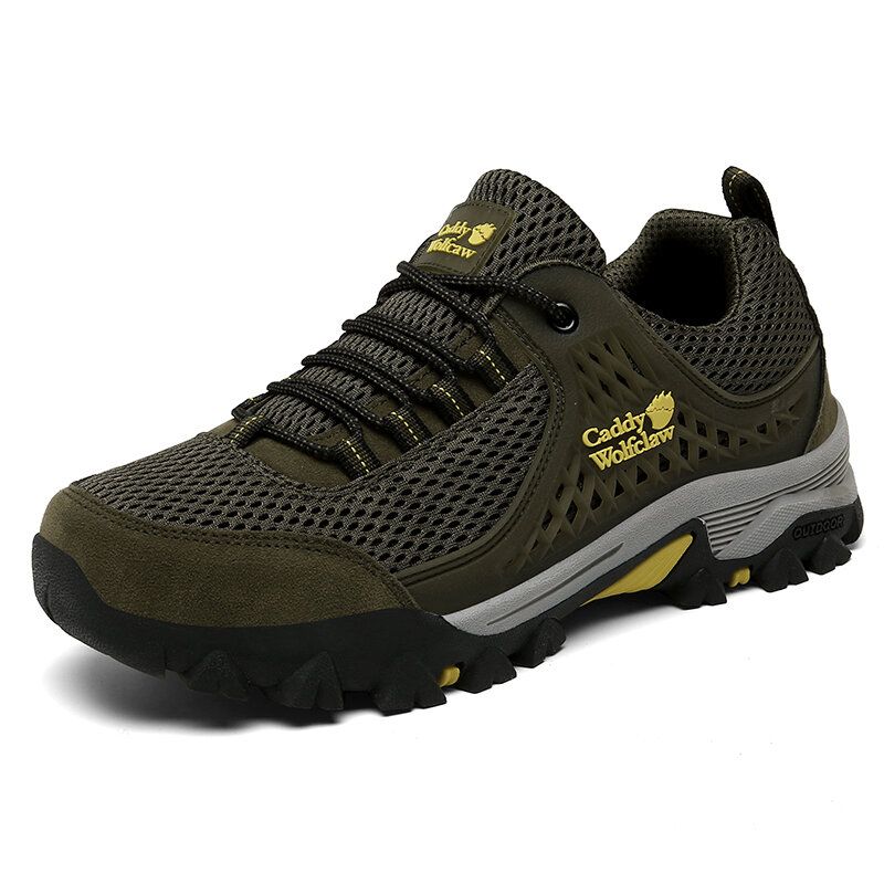 Heren Mesh Ademende Antislip Outdoor Wandelschoenen