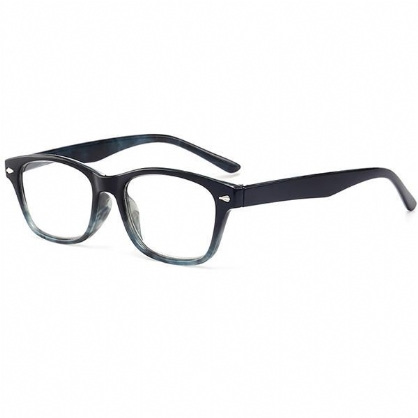 Heren Dames Full Frame Lightwight Leesbril Casual Resin Verziend Bril