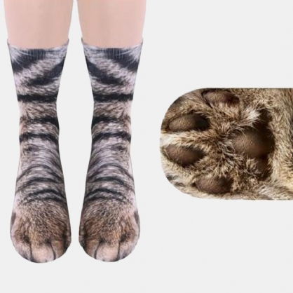 Unisex Sokken Voor Volwassenen Met Dierenprint Dierensokken