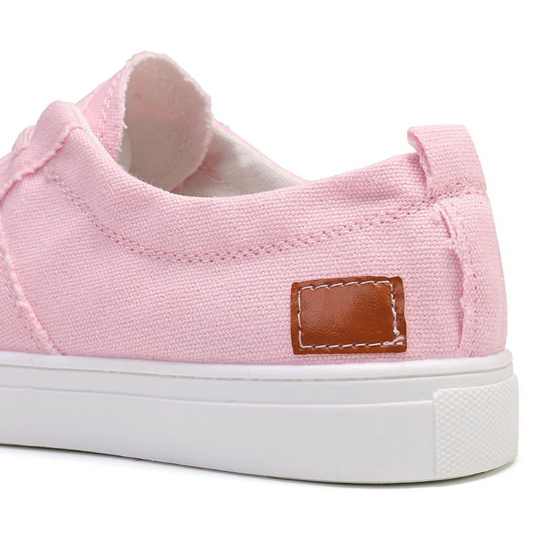 Grote Maten Dames Casual Canvas Veterschoenen