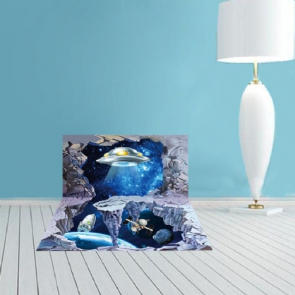 Miico 3d Creatieve Pvc Muurstickers Home Decor Muurschilderingen Verwijderbare Alien Planet Muurstickers