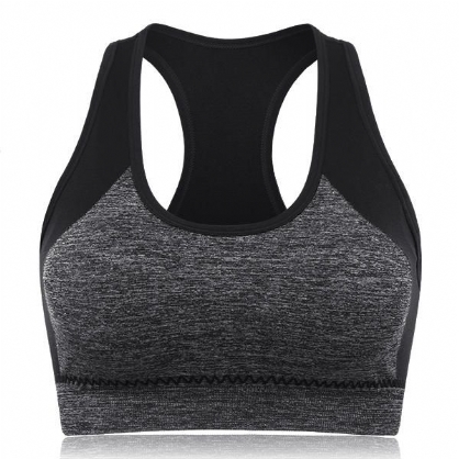 Draadloze Schokbestendige Gewatteerde Sport-yoga-bh