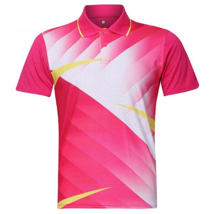 Heren Badminton Tafeltennis Competities Trainingspak Sport Tops