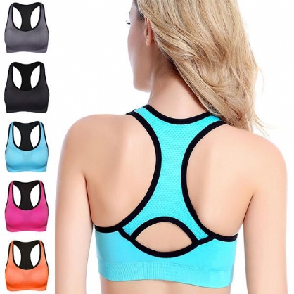 Shakeproof Running Fitness Yoga Naadloze Beha Voor Dames Draadloze Ademende Sporttankvesttop